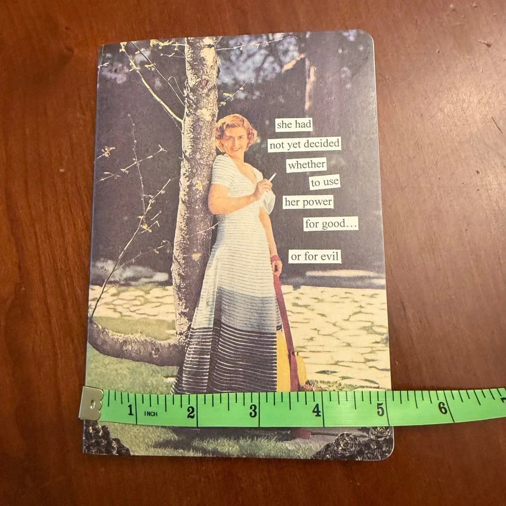 She Had Not Yet Decided Journal, Anne Taintor, notebook‎ blank retro 5x7